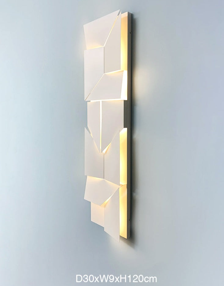 IllumiBeam – Elegant 3D Wall Lamp for Stunning Light Effects